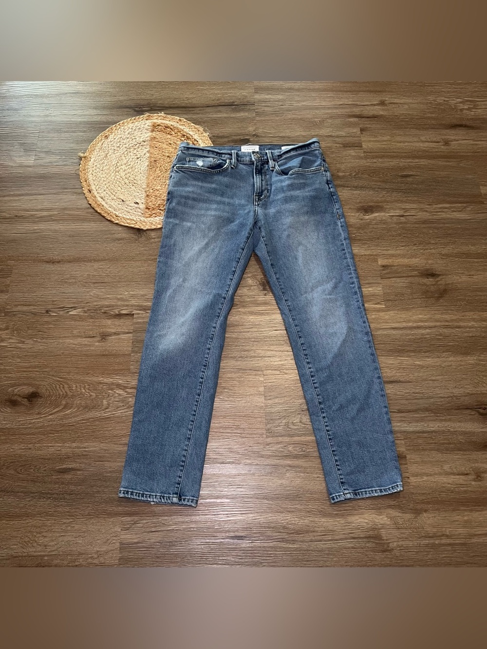 FRAME L'Homme Slim Crop Mens Jeans